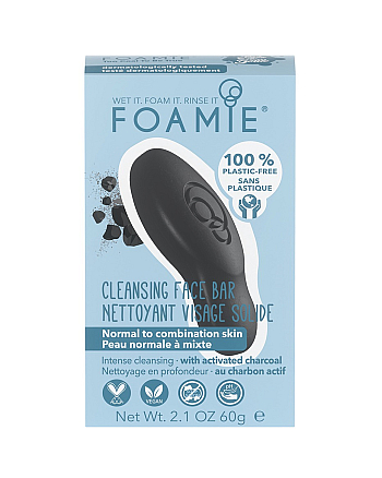 Foamie Too Coal to Be True - Средство для умывания без мыла для нормальной и комбинированной кожи 60 г - hairs-russia.ru
